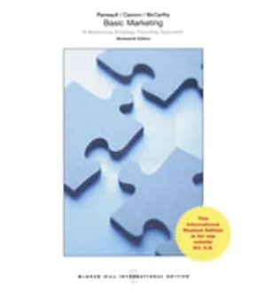 Basic Marketing：A Marketing Strategy Planning Approach(19版)