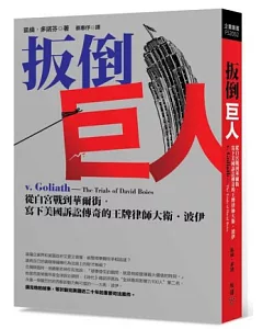 扳倒巨人：從白宮戰到華爾街，寫下美國訴訟傳奇的王牌律師大衛‧波伊