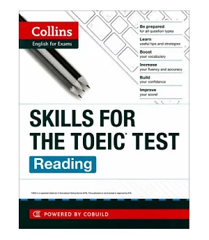 Collins-Skills for the TOEIC Test：Reading