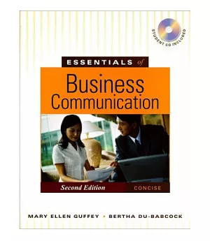 Essentials of Business Communication, 2/e (HK Concise Ed) with Student Resources CD/1片