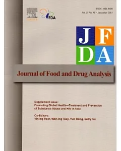 藥物食品分析季刊21卷4S期2013.12