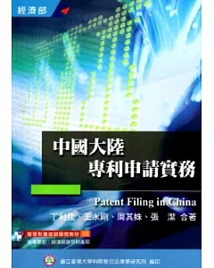 中國大陸專利申請實務(培訓學院教材65)