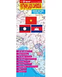 越南．寮國．柬埔寨地圖