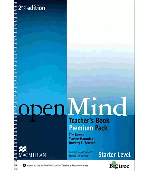 Open Mind 2/e (Starter) TB Premium Pack with DVD/1片 & Class Audio CD/1片 & Webcode (Asian Edition)