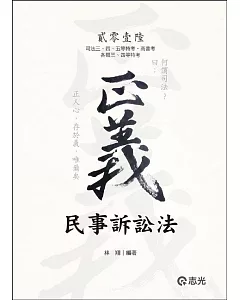 民事訴訟法(司法三、四、五等特考‧高普考‧各類三、四等特考考試適用)