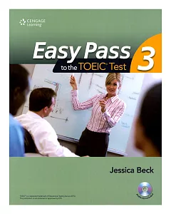 Easy Pass to the TOEIC Test 3 with MP3 CDs/2片
