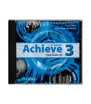 Achieve 2/e (3) Class Audio CD/1片