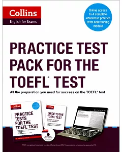 Collins-Practice Test Pack for the TOEFL Test with Guide & MP3 CD/1片