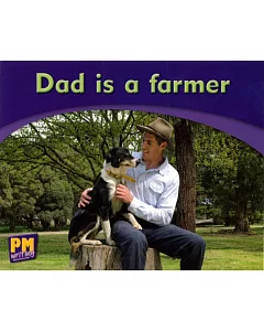 PM Writing Emergent Magenta 1/2 Dad is a Farmer