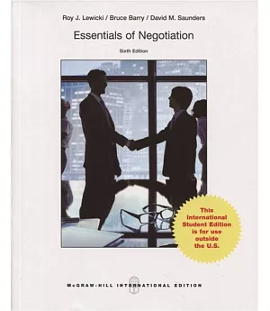 Essentials of Negotiation(6版)