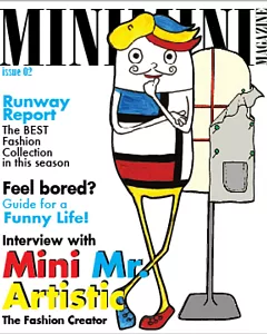 時尚迷你誌mini mini Magazine issue 2：Interview with mini Mr. Artistic