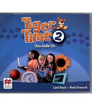 Tiger Time (2) Class Audio CDs/4片(MP3)
