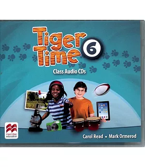 Tiger Time (6) Class Audio CDs/4片(MP3)