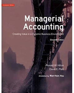 Managerial Accounting(Annotated Edition)(11版)