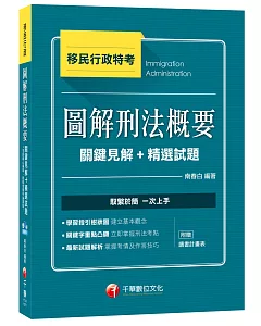 圖解刑法概要關鍵見解+精選試題[移民行政]