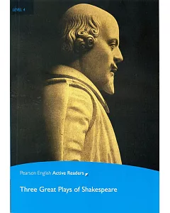 Penguin AR 4 (Int): Three Great Plays of Shakespeare with CD-ROM & MP3/1片