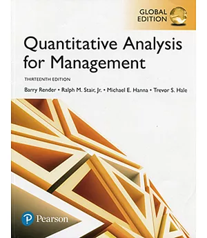 Quantitative Analysis for Management (GE) 13e