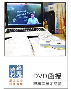 【DVD函授】刑事訴訟法：單科課程(107版)