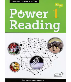 Power Reading Level 1 Student Book with MP3 + Student Digital Materials CD