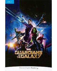Pearson English Readers Level 4:  Marvel’s Guardians of the Galaxy with MP3 Audio CD/1片