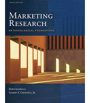Marketing Research: Methodological Foundation(Original)