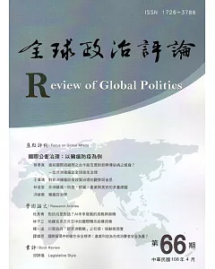 全球政治評論第66期108.04