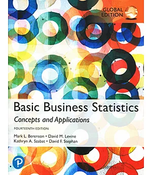 Basic Business Statistics: Concepts and Applications (GE) (14版)