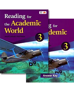 Reading for the Academic World (3) with Audio APP & MP3 CD/1片 & Answer Key