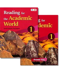 Reading for the Academic World  (1) with Audio APP & MP3 CD/1片 & Answer Key