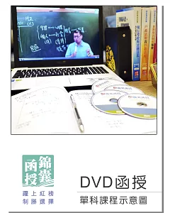 DVD函授 犯罪學：單科課程(108版)