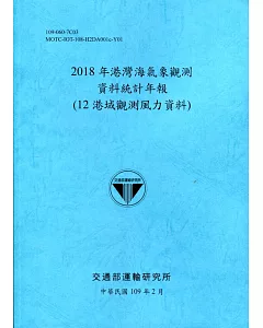 2018年港灣海氣象觀測資料統計年報(12港域觀測風力資料)109深藍