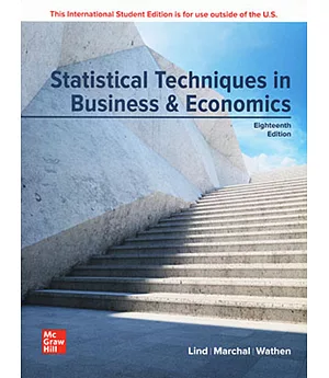 Statistical Techniques in Business & Economics (18版)