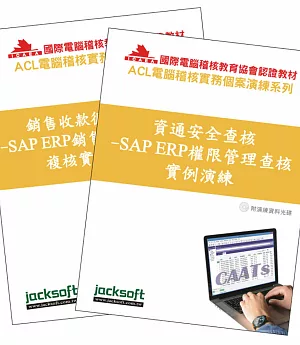 《SAP ERP查核系列：資通安全系統權限管理查核 銷售資料分析性複核實例上機演練(兩冊附CD)》