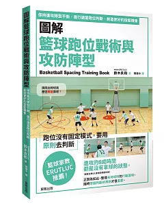 圖解籃球跑位戰術與攻防陣型：保持進攻隊型平衡，進行適當跑位判斷，創造更好的投籃機會