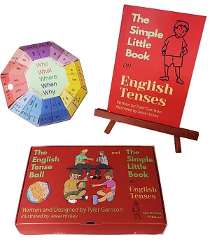 The English Tense Ball and The Simple Little Book on English Tenses(書+教具盒組)