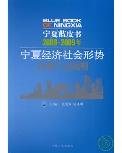 寧夏藍皮書︰2008~2009年寧夏經濟社會形勢分析與預測