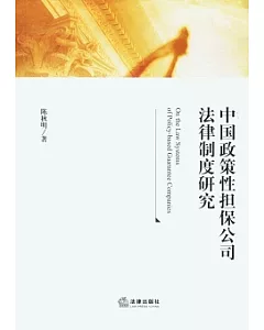 中國政策性擔保公司法律制度研究