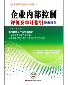 企業內部控制評價及審計指引配盤課件(附贈光盤)