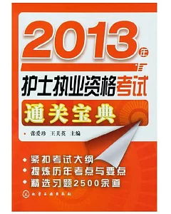 2013年護士執業資格考試通關寶典