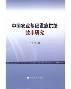 中國農業基礎設施供給效率研究