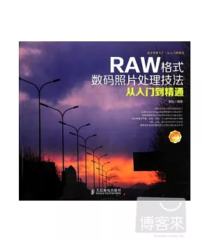 RAW格式數碼照片處理技法從入門到精通