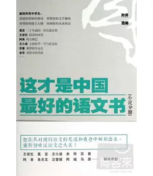 這才是中國最好的語文書 小說分冊