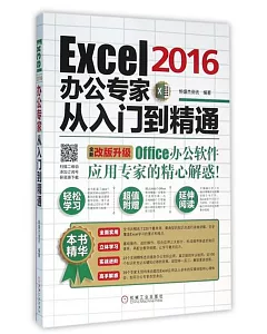Excel 2016辦公專家從入門到精通