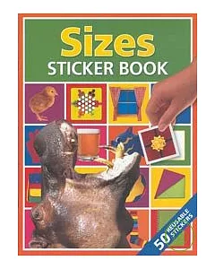 Sizes Sticker Book