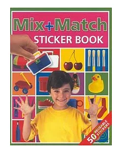 Mix + Match Sticker Book