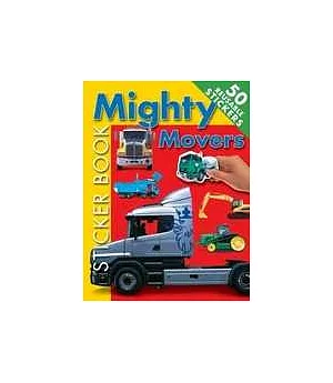 Sticker Book：Mighty Movers