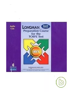 Longman Preparation Course for the TOEFL Test 2/e, iBT Audio CDs/9片