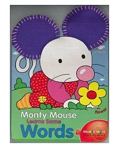 Monty Mouse Learns Some Words (Board Book)