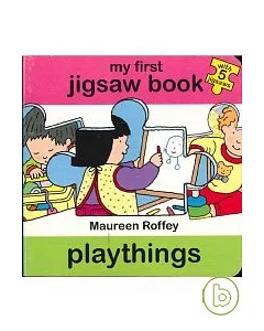 My First Jigsaw Book: Playthings (with 5 Jigsaws)