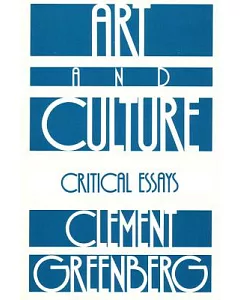 Art and Culture Critical Essays: Critical Essays